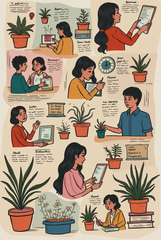 I need to make a collage about habits to be a better student