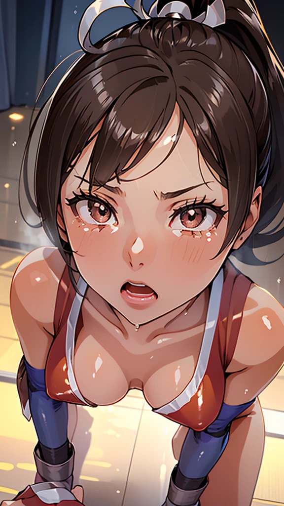 Mai Shiranui, Sexy, glamorous, Wet body, (((Camel Toe))), Comiket、Photo session、You can take a picture with your smartphone、Kissing Uncle、(((Pee, In the)))、, score_9, score_8_superior, score_7_superior, score_6_superior, score_5_superior, score_4_superior、Inspired by Japanese manga style, Manga style, How to draw manga, Digital drawing, An 8K masterpiece depicting a Japanese manga about girls in their twenties, Act as a slave, Anguished expression, A gesture of defeat, Torn clothes and black jilbab, Chained neck, spread, Kiss Regina passionately. . She is crying and screaming. , shortness of breath, Drool drips from her mouth, close your eyes, fatigue, Sweaty. . My open fingers are rough. whole body. . . Six Pack Abs. Nipples. information. Surrounded by a crowd. Face full of scars、Skin shiny with sweat、、 crying wet bursting out eyes, real tears streaming down face, ultra-detailed eyes,,expression of despair,Illumination that emphasizes shiny sweat{{{Spread }}},Infuriated, bandaid on face,tatteredclothing、Futanari,full body、 (((For anal))), asshole, (((On the face))),Futanari、full body