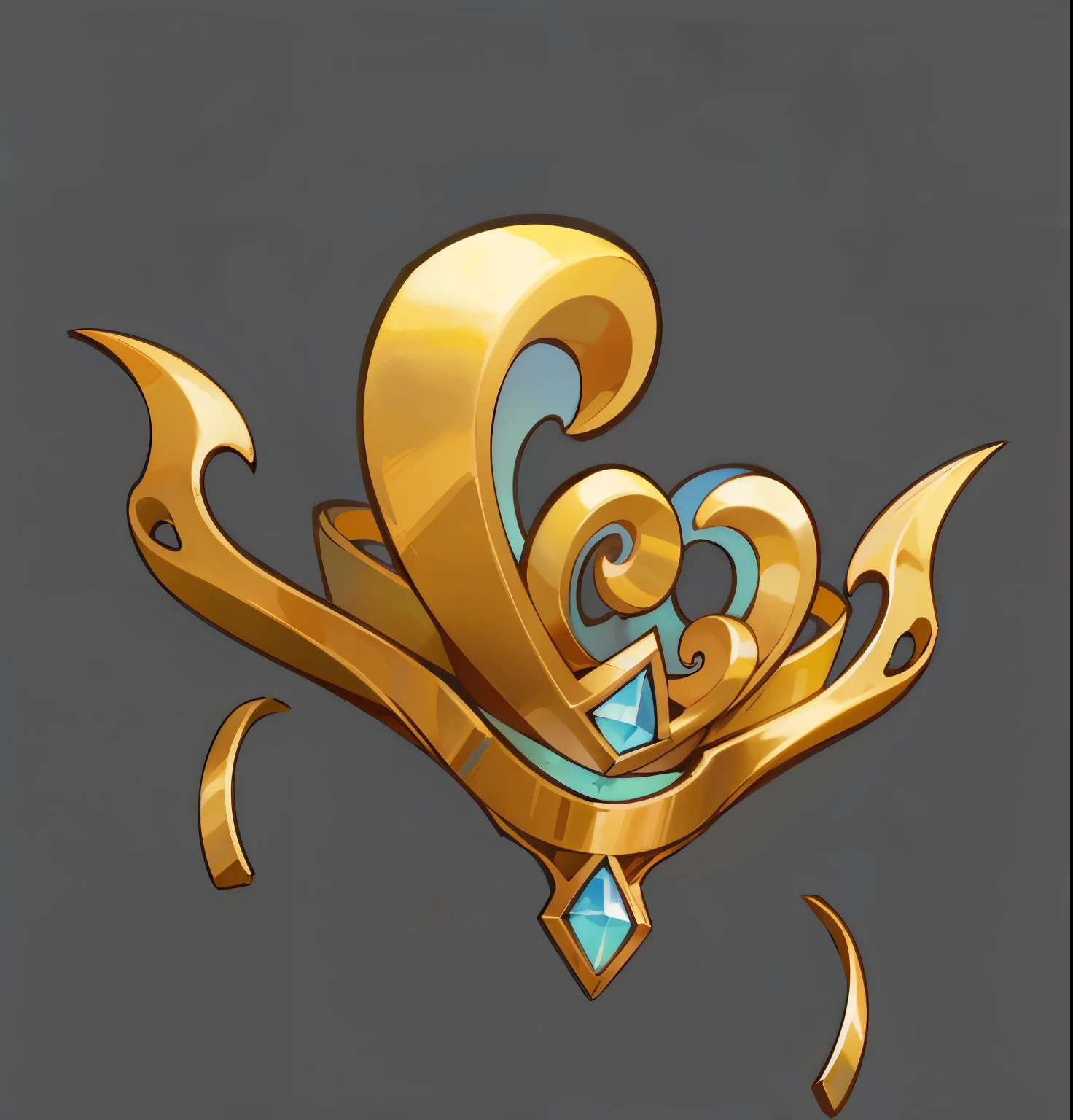 Highest quality,HD,4K,Metal,Metal头冠
