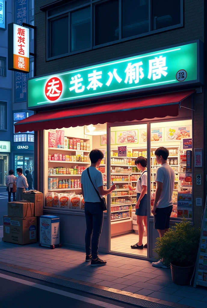 Japanese Convenience Stores night