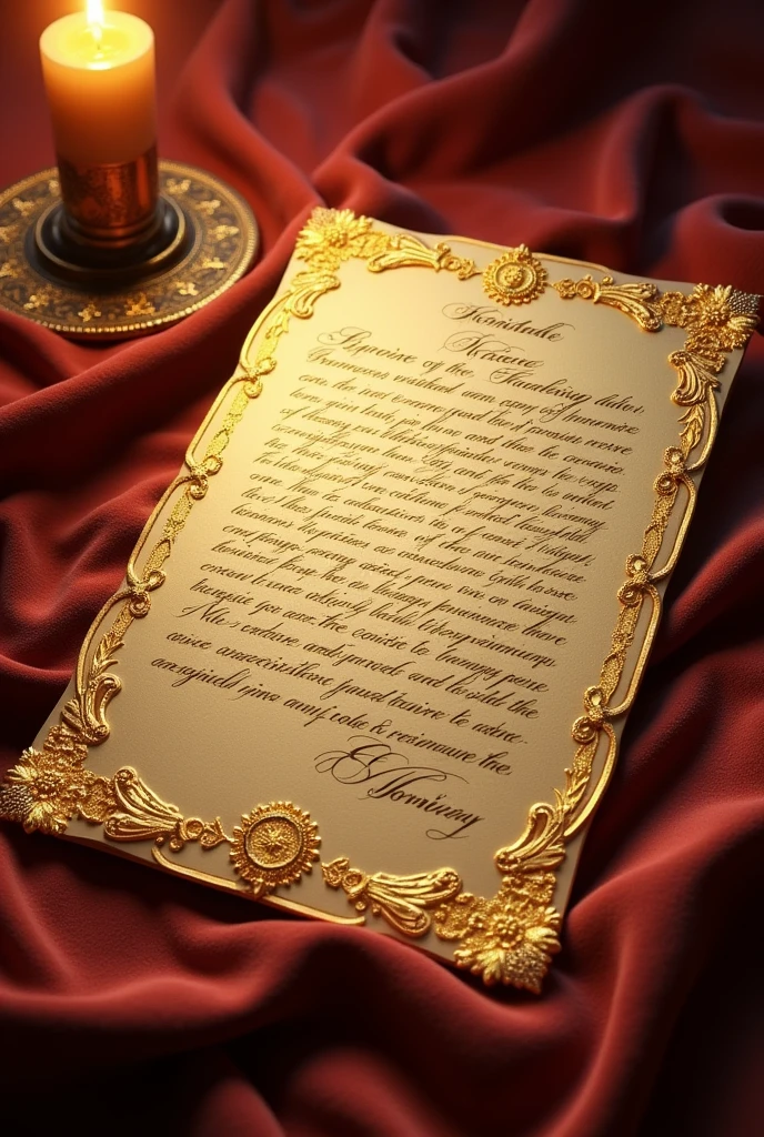 Golden Letter
