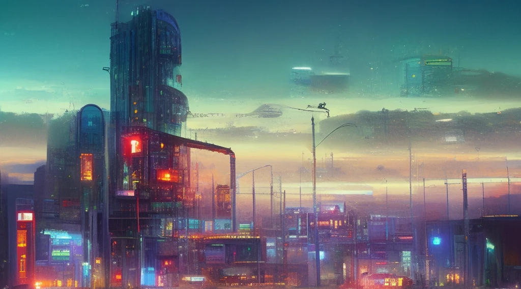 Create realistic and immersive images of futuristic cyberpunk cities in 4K quality. Images should depict high-tech urban environments, A futuristic skyscraper, Neon lights, Holograms and visual elements unique to the cyberpunk genre.

Cities should be represented in their entirety, The expansive cityscape stretches as far as the eye can see. Skyscrapers should stand out, With a bold and futuristic design, Details and textures show the richness of image detail in high resolution.

Use a vibrant and contrasting color palette, Mainly dark tones such as electric blue, deep Purple, neon green, and intense red. The details of the neon sign should stand out, Create a tense and engaging atmosphere.

Including flying vehicles that cross the city sky, Create a sense of movement and advanced technology. It is also possible to add drones or robots at strategic points, Add a touch of life and movement to the landscape.

The exploration has futuristic elements（Such as orbital rings）Night sky concept, A huge holographic screen floats in the air, Even giant buildings hanging above the city, Like a tiered metropolis.

Make sure all details are clear and sophisticated, Has realistic textures，The 4K quality of the image is highlighted. Attention to detail, Examples include reflections in water or subtle glows on metal surfaces, The key to creating compelling representations of futuristic cyberpunk cities.

Make sure the image transports the viewer to this futuristic world, Spark the imagination，Create total immersion.