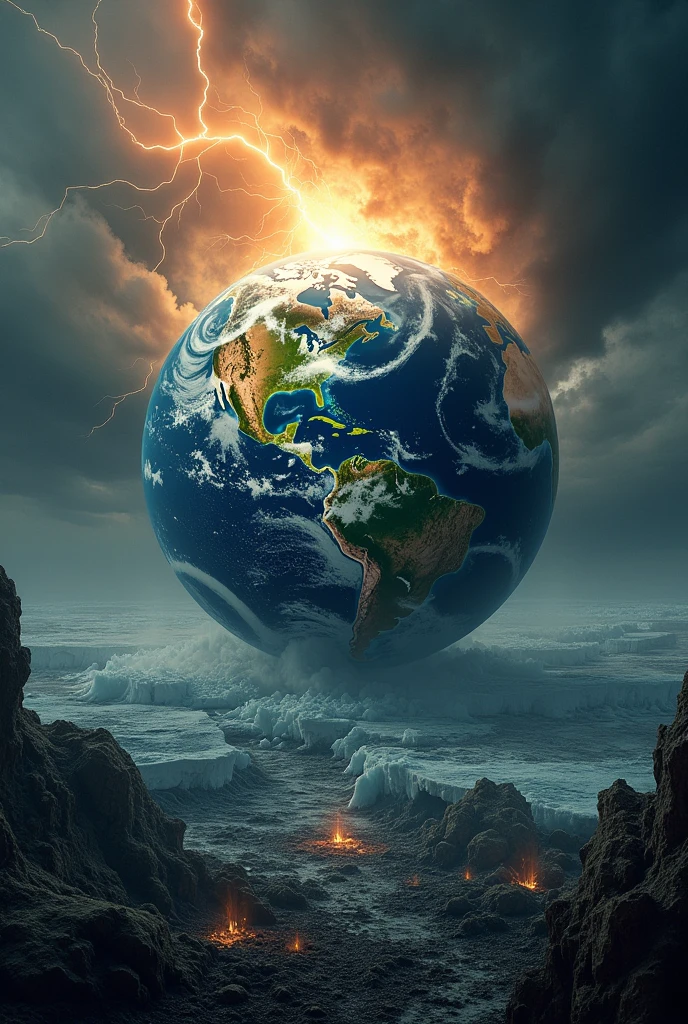 A image on global warming 
