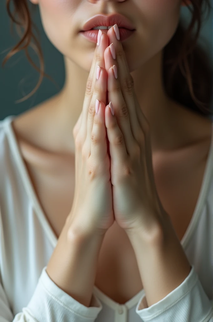 Beautiful Hands、Put your finger over your mouth