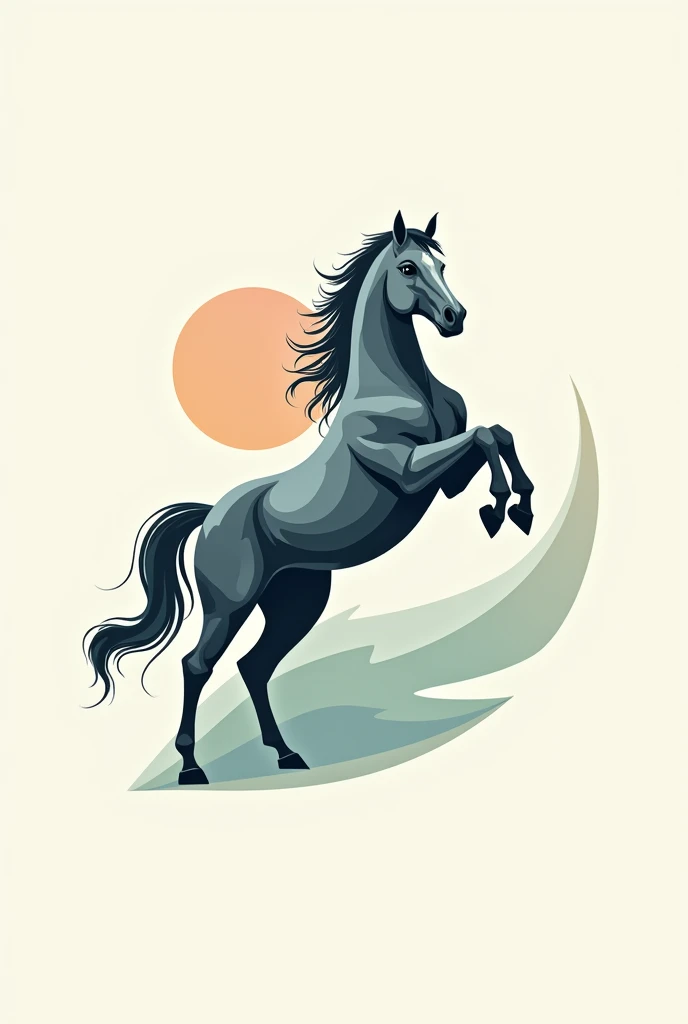 penn wellness logo with horse