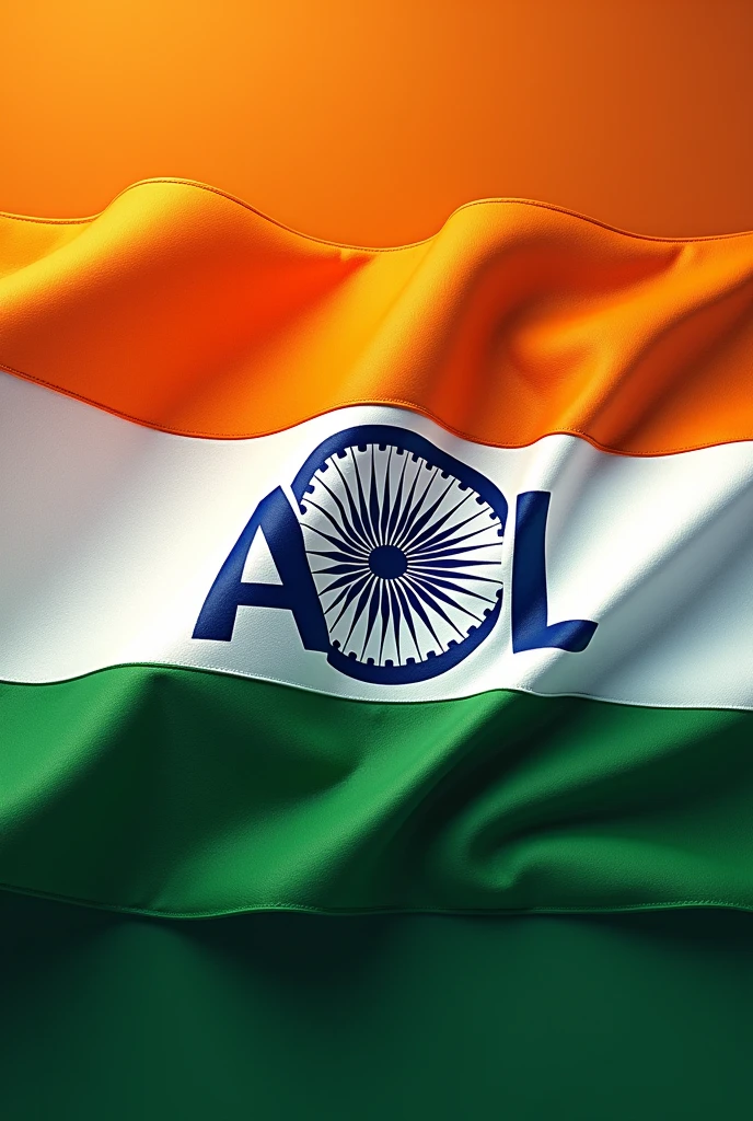 Ali's name emblazoned with the Indian flag