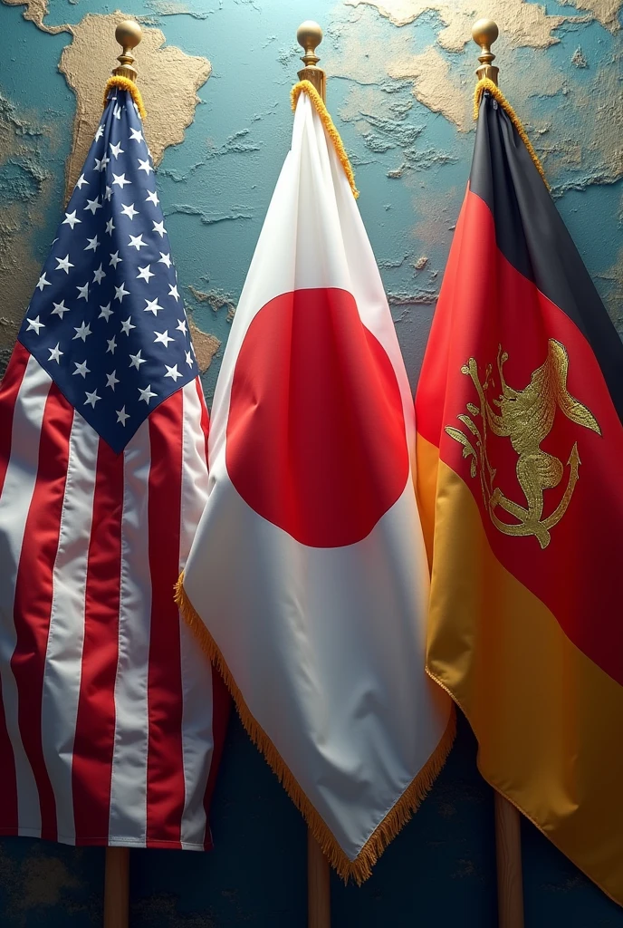 A photo that have capitalism countries flag