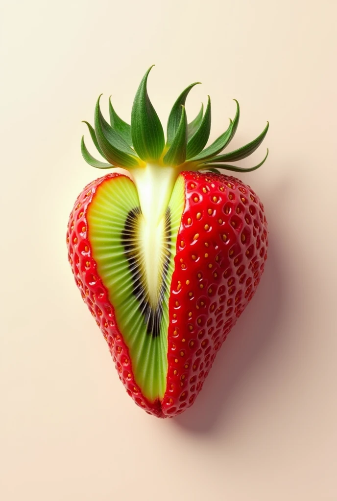 Image of strawberry-kiwi in one fruit only

