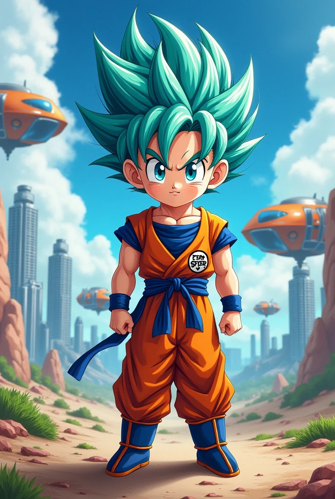 Son of Goku and Bulma.