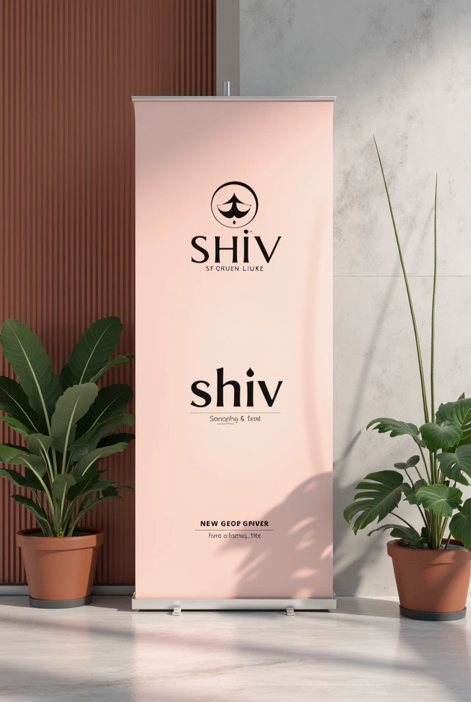 Make a professional and unique banner for my shop and my shop name Shiv Clothes Store And Banner size is 8 feet length and 2 feet width 