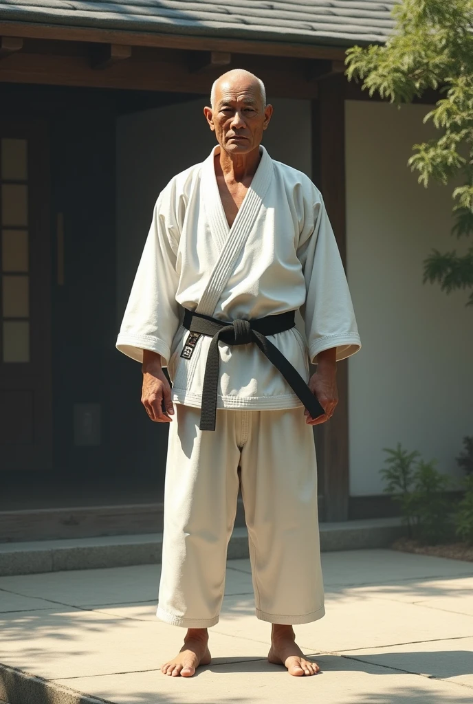 A judoka who looks like Jigoro Kano today 