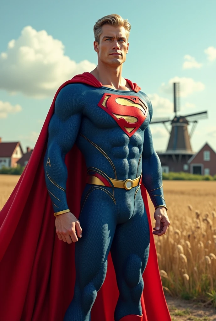 Superman as Netherlander human 
