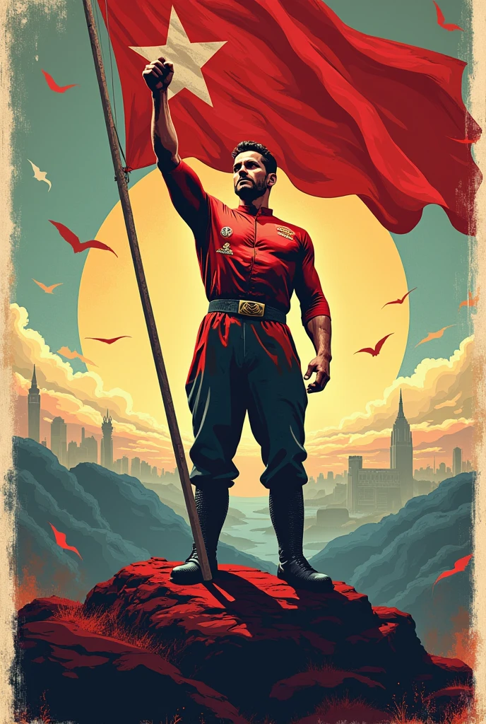 A nationalism poster picture