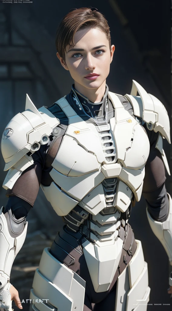 organic cyborg, White plastic, Diffuse lighting, Fantasy, Complex, elegant, Very detailed, Real, Realistic, Digital Painting, Art Station, figure, Concept Art, Smooth, Sharp focus, John Collier、Albert Albright、Krenz Ksert、The Art of Artem Demra,Upper body photo,