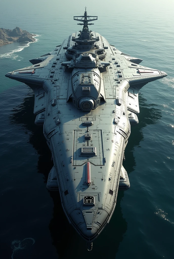 masterpiece, Highest quality, sf、Science Fiction、universe、universe母艦、Total length: 10 kilometers、(Hammerhead Shark Base Model):1.2、Machine、mechanical、Beam Launcher、Ion cannon、anti-gravity propulsion、universe航行、(Oval shark-shaped carrier-based aircraft)、Dynamic Angle、