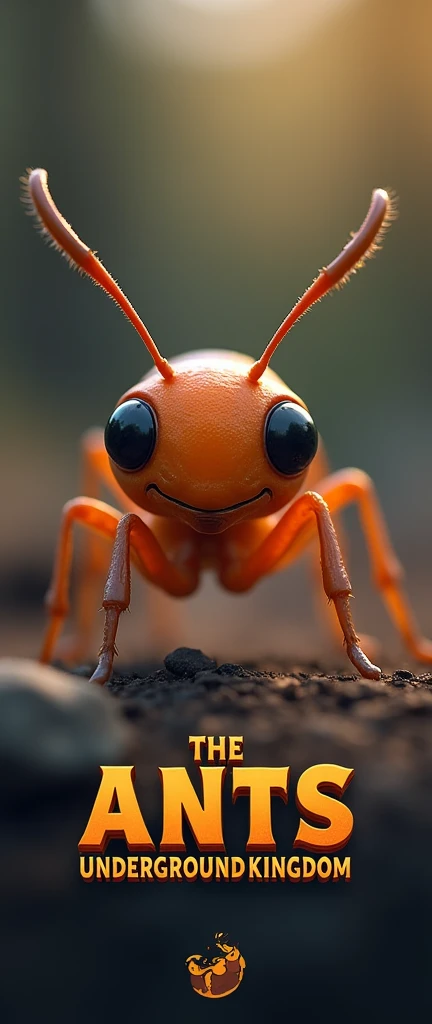 Game enterprise brand official website,strategy game,Cute ant subject,Clarity,Sober Web Page,Real Ants,Realistic Ant,Gaming websites,3D realistic style,reference:dribbble,Behance and other avant-garde web design creativity,Novel typography,High-end typesetting solutions,Advanced typography,Banner picture game font says:The Ants: Underground Kingdom The World's First Ant Strategy Games,