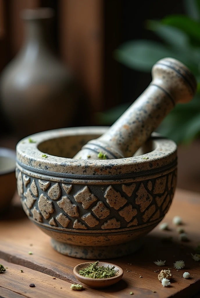 Mortar and pestle