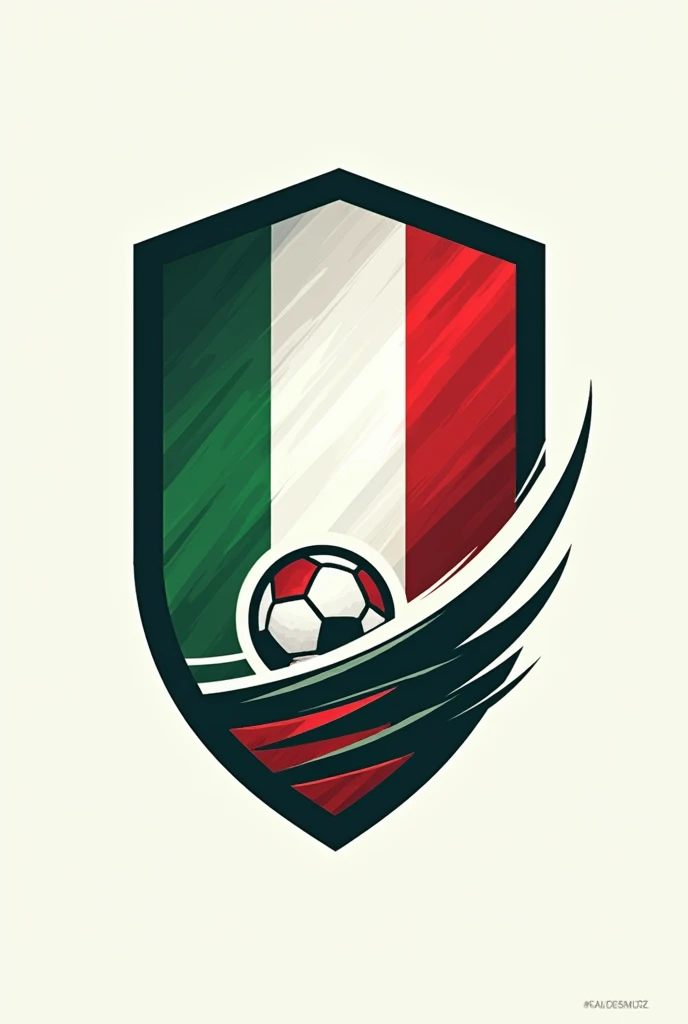 Un logo pour un championnat de football italien qui met en valeur l'italie