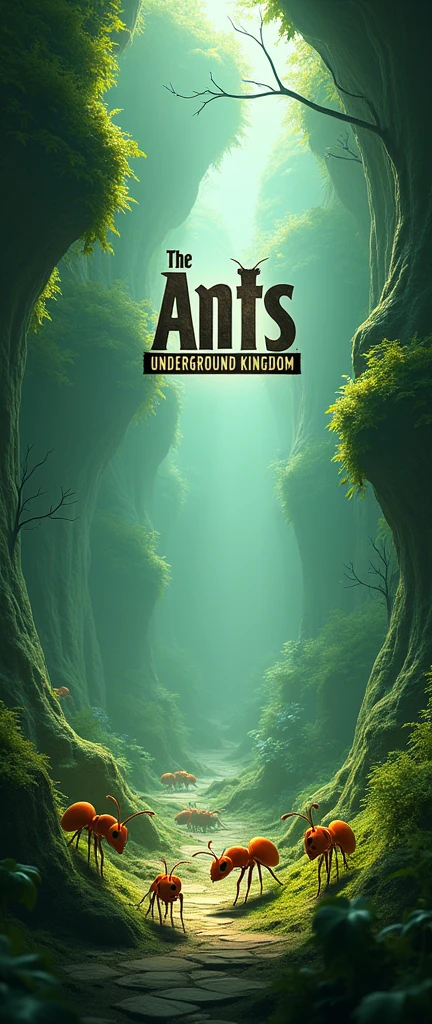Game enterprise brand official website,strategy game,Little Ant Kingdom,Clarity,Green and white webpage,Real ants,The story of ants,Ant nests,Realistic Ant,Gaming websites,3D realistic style,reference:dribbble,Behance and other avant-garde web design creativity,Novel typography,High-end typesetting solutions,Advanced typography,Banner picture game font says:The Ants: Underground Kingdom The World's First Ant Strategy Games,