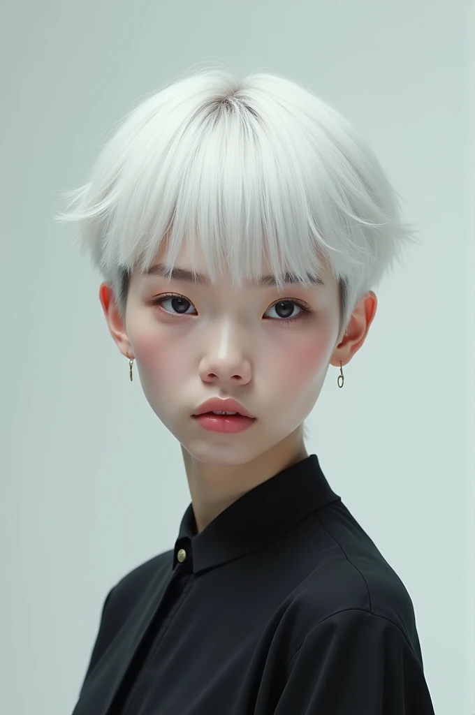 White Hair Short Hair。