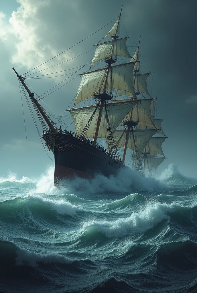 sinking ship