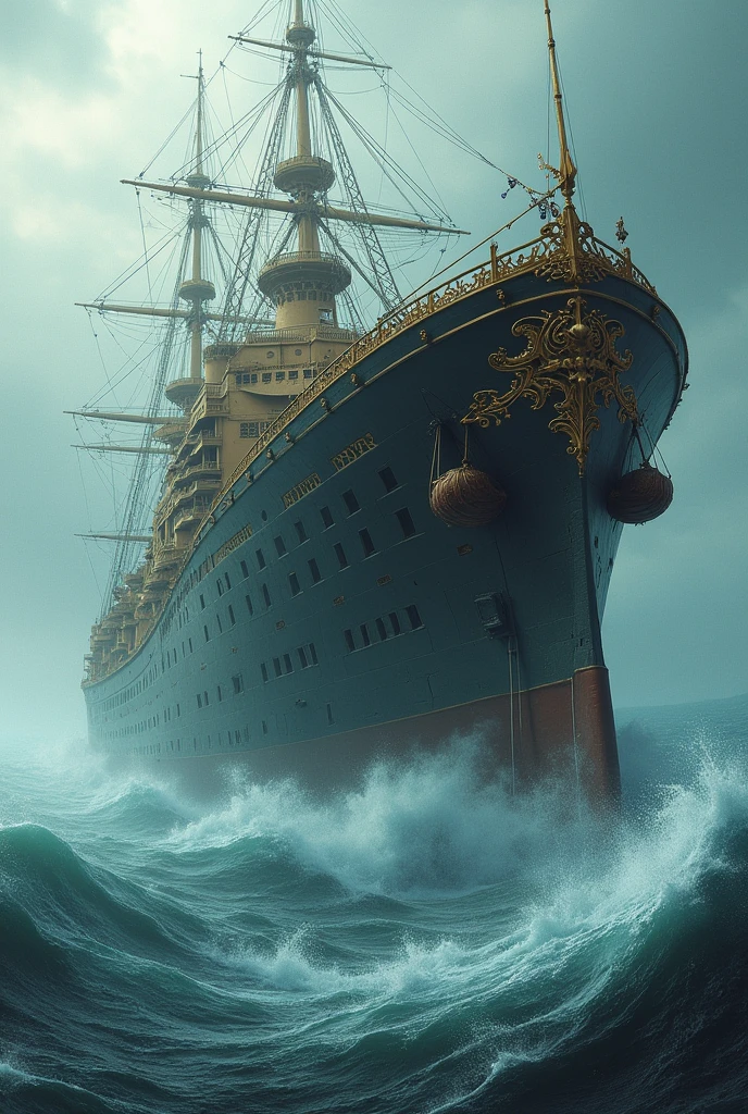 sinking ship