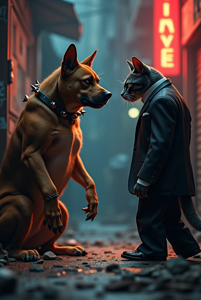 Gangster Dog and Cat