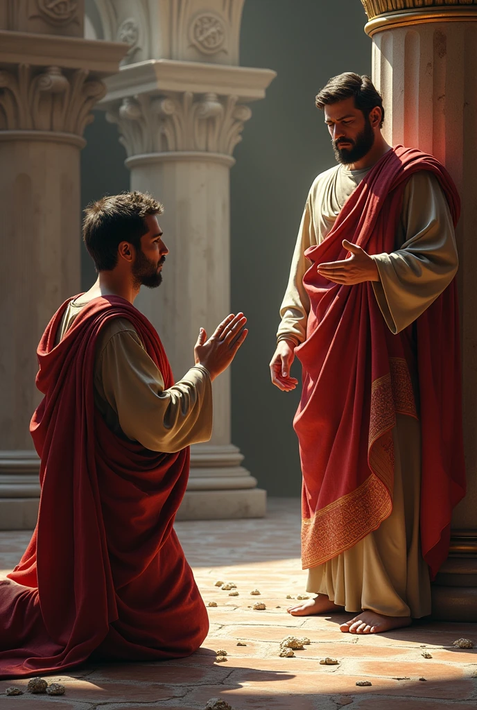 (Best Quality), (cornelius), He prayed and gave alms, Paul comes to preach the gospel, sony at 67000, lente 50mm,
