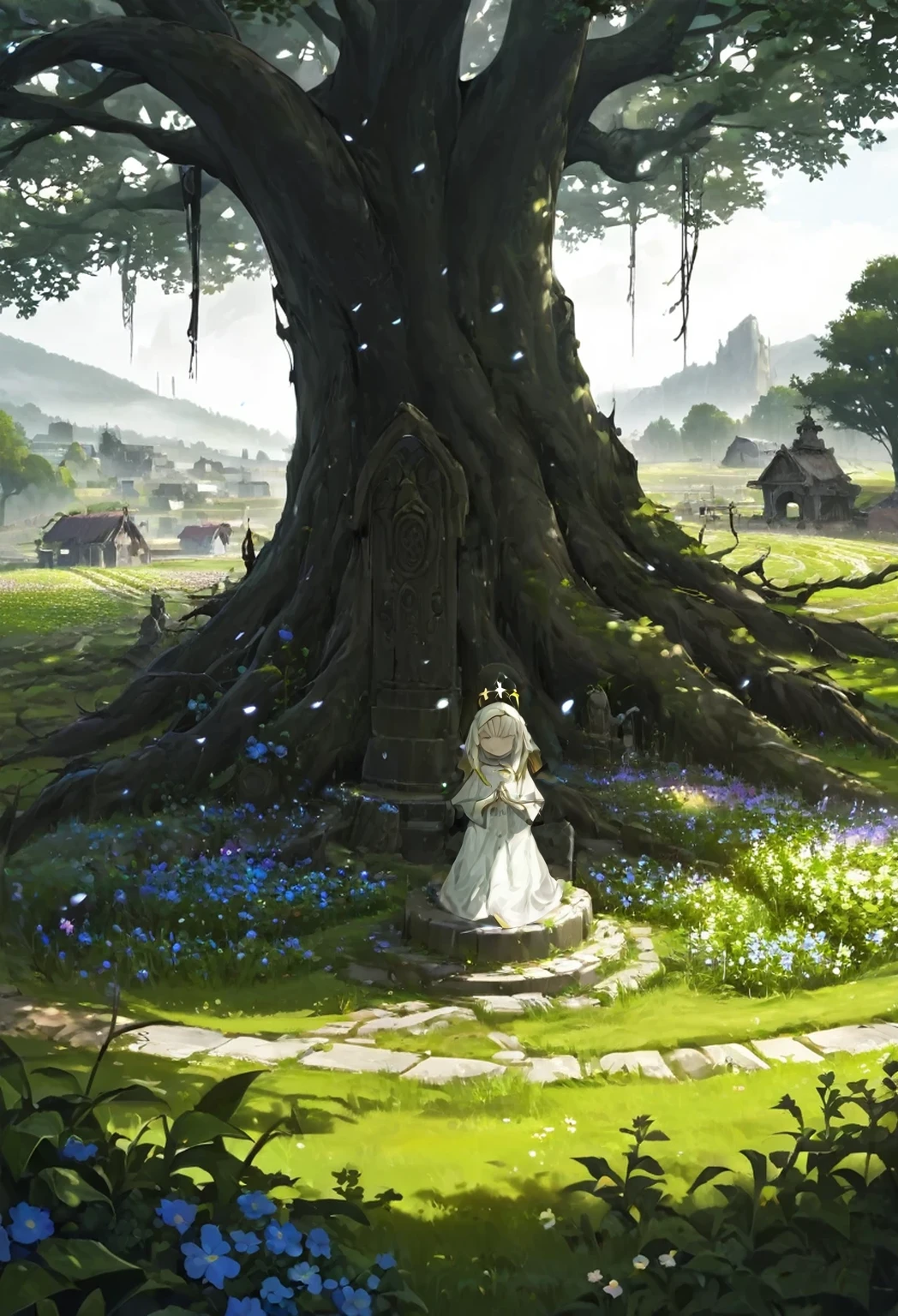 Child priestess, little holy priestess