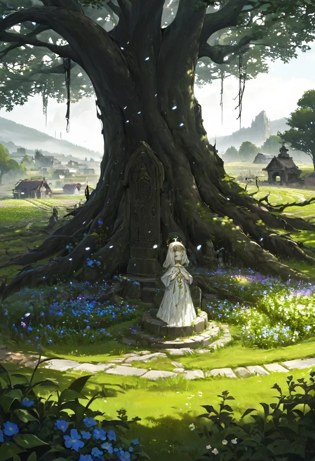 Child priestess, little holy priestess