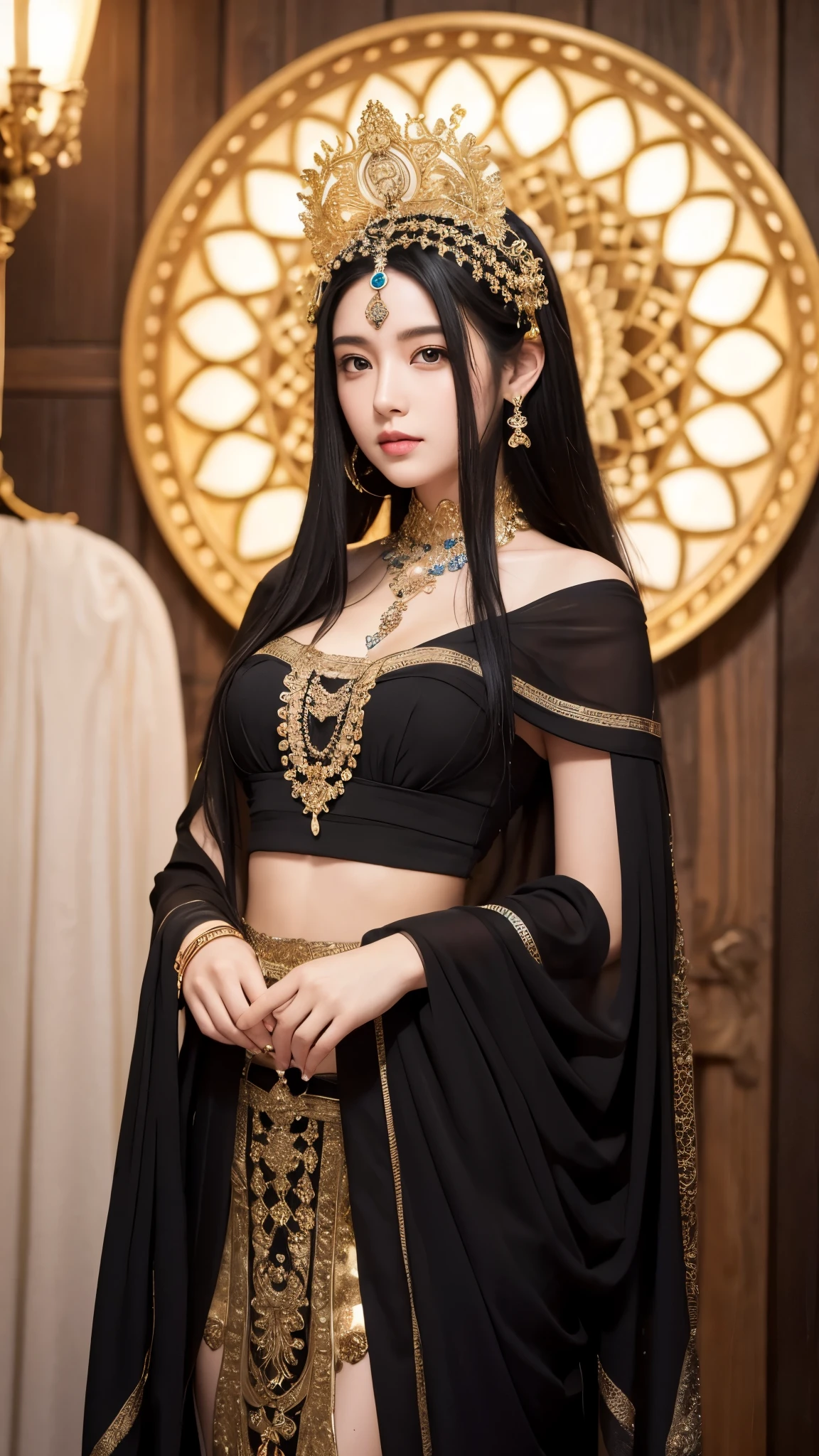 Goddess Gorgeous Beautiful Black Hair