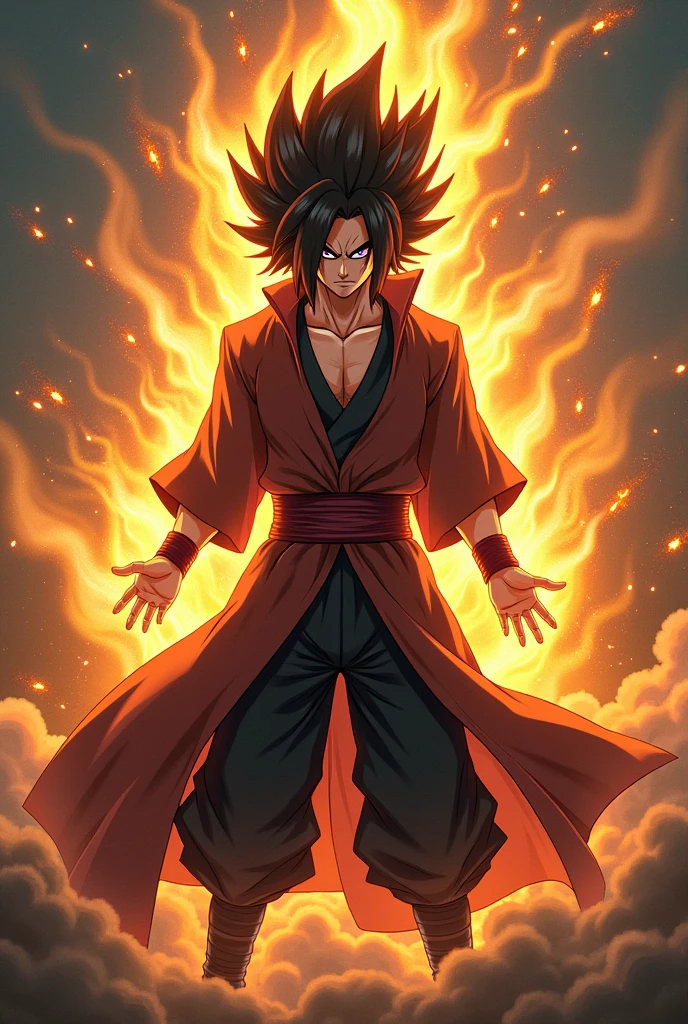 Itachi super sayajin realista
