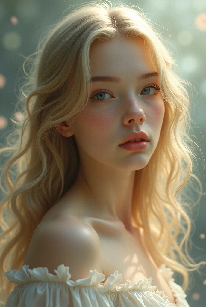 A beautiful girl, make her more beautiful