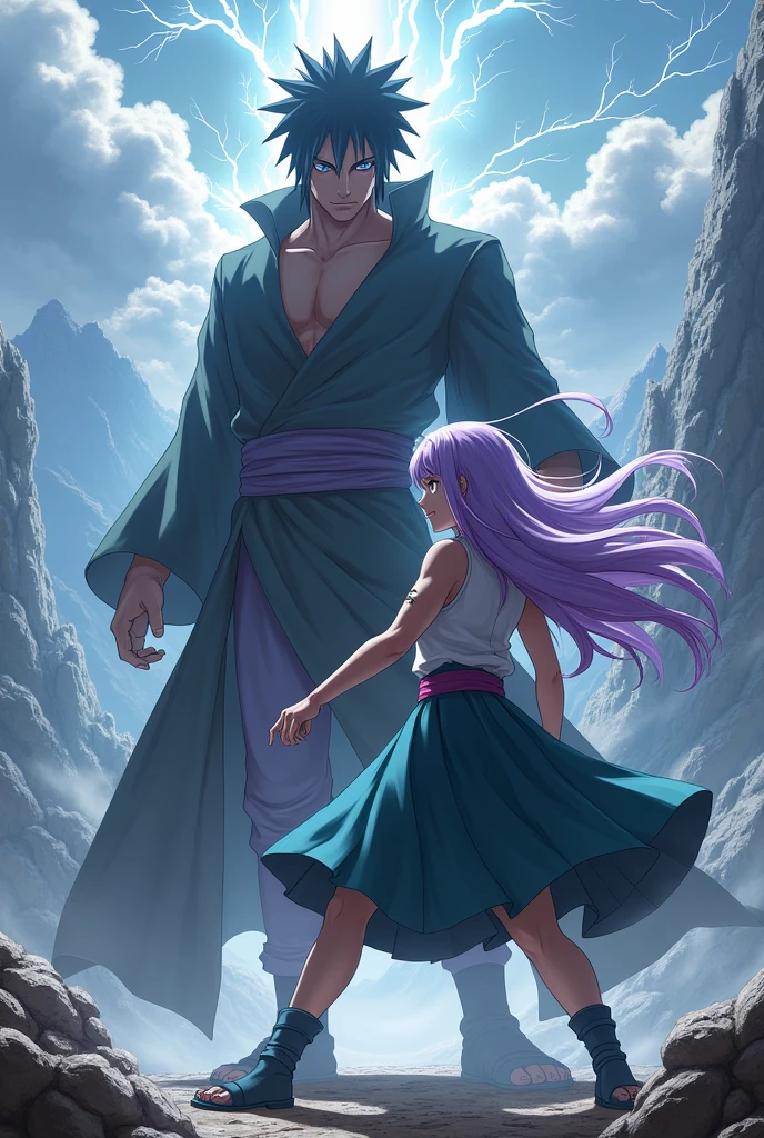 Raikage and Hinata Hyuga 
