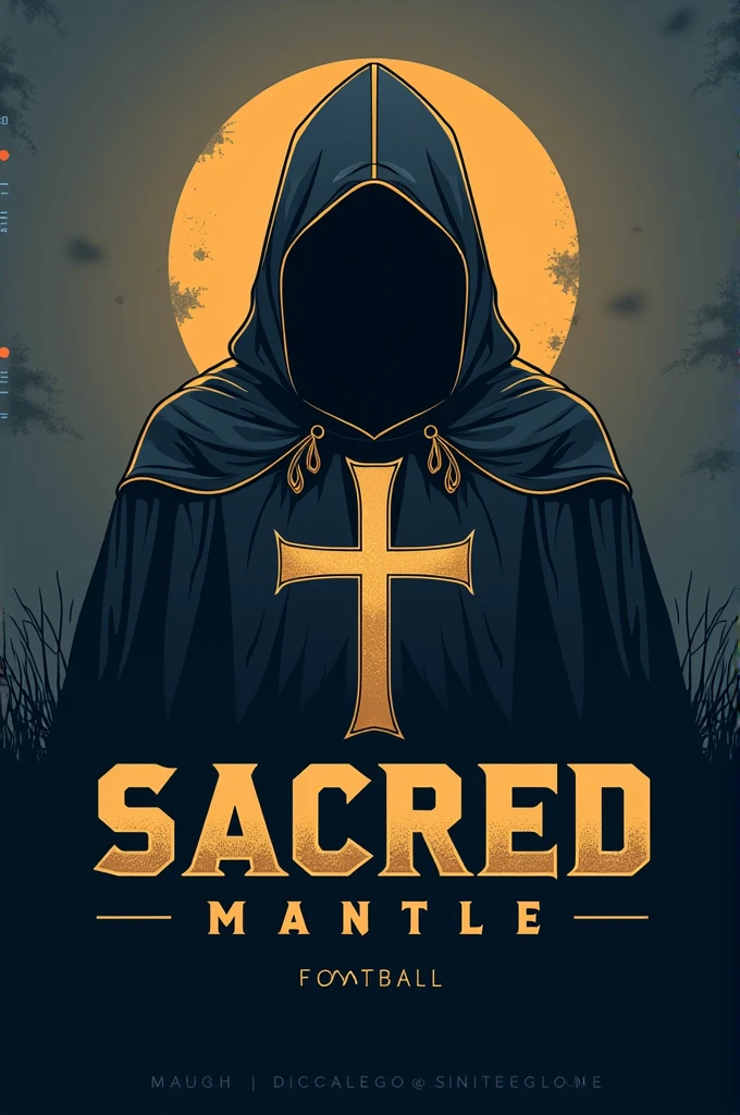 Sacred Mantle the fan store create a logo for this football store
