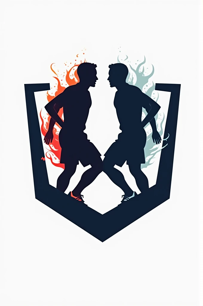 Logo for a team shirt store
