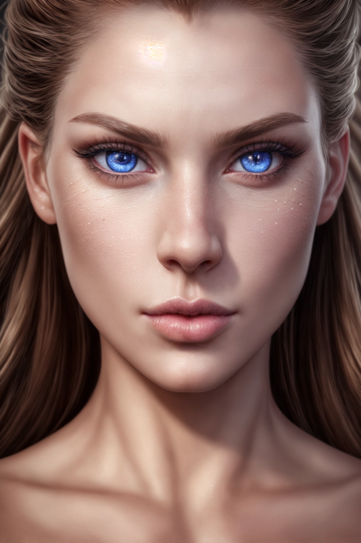 a highly detailed, hyper-realistic, photorealistic portrait of a beautiful woman with a large bust, erect nipples, giant muscles, long legs, full lips, a gorgeous face, large blue eyes, a firm large buttocks, and strong muscular arms, (best quality,4k,8k,highres,masterpiece:1.2),ultra-detailed,(realistic,photorealistic,photo-realistic:1.37),detailed eyes, detailed nose, detailed lips, extremely detailed face, long eyelashes, beautiful detailed eyes, beautiful detailed lips, flawless skin, intricate details, sharp focus, vibrant colors, dramatic lighting, cinematic composition, heroic pose, dynamic action