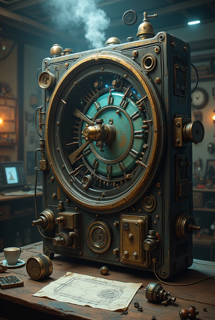 A time machine breaking down
