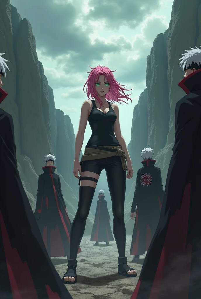 Jinchuuriki Sakura haruno captured by the akatsuki 