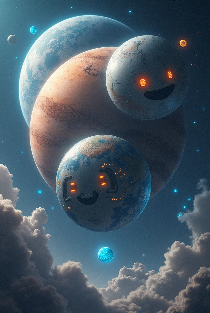 planets face ai or anime