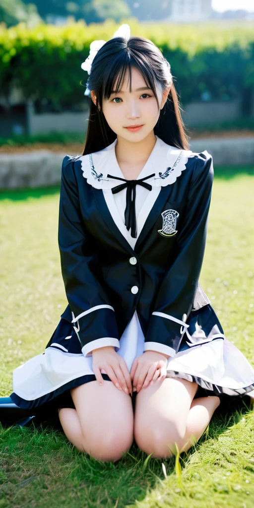 ((64k,Ultra-high resolution,Super best quality,masterpiece,Hyperrealistic,Young and adorable, beautiful, young, adorable,16 years old〜20 year old girl,young woman,Full body photo,Full body angle,Whole Body Ezbian,Surreal,Very detailed:1.3,Ultra-realistic:3.0)),Cute smile,Adorable smile,nice smile,Baby Face,A cup to D cup size bust,Straight Long Hair,Black Hair,Sitting,Cute face,Glowing Skin,Glossy face,Beautiful body,concentrated,Naked from below,((field,Water Lake,Background with autumn cherry blossoms)),((High school girl blazer,Transparent exy maid outfit,Sister dress with embroidered collar,Wear a shrine maiden's costume and roll up your mini hakama.,Aircraft Cabin Attendant Uniform,Aircraft Stewardess Uniform)),((Seamless Ultra-thin All-through Pantyhose,Ultra-thin seamless pantyhose, sexy, all-through, beautiful legs, tights, sheer, pantyhose, women's)),single eyelid,Long legs,Thin legs,Beautiful hands and feet,Thin thighs,Nice thighs,((Ultra Micro Mini Skirt:1.2)):1.4,underwear simpleunderwear,((地面にSitting)),Water Lake,A prestigious European-style castle,Rose garden in the background,Bare shoulders,Low - Angle,((Face your body forward)),((Sitting position)),((Spread your legs and do the M-leg pose.)),Pull up one'My tight skirt,bangs,Beautiful legs,((Wearing girl's panties:1.3)),((Girl panties exposed:1.3)),((Japanese women who still retain their beautiful youthfulness,A European woman who still retains her beautiful youthfulness)),With a young body,((Turn your skirt inside out)),Please show me your pants,White panties,Take off your panties,((White pantiesでパンティーを見せます)),((She puts her hand inside her panties and masturbates)),String Pantiesティー,((I'll lift my skirt and show you my underwear)),Exposed panties,White panties,String Pantiesティー,Sexy panties,((Nipples are visible through the)),Slim waist,((String PantiestPanties Women's Shorts,See-through ladies' shorts,String PantiesレースtSexy back,String PantiesツレディースtExtreme back)),((See-through sexy bra,Extremely see-through braーショーツ,Extremely see-through bra)),((Panties are visible)),1 girl,Iris,Black Hair,Nice ass,((See-through shorts and bra)),((The wind blew and flipped up her skirt, revealing her panties)),((A beautiful girl soaked in water,underwearが透けて露出)),((Women's swimsuits,Women's Bikini Swimwear,Sexy for women,Wearing a radical women's swimsuit))