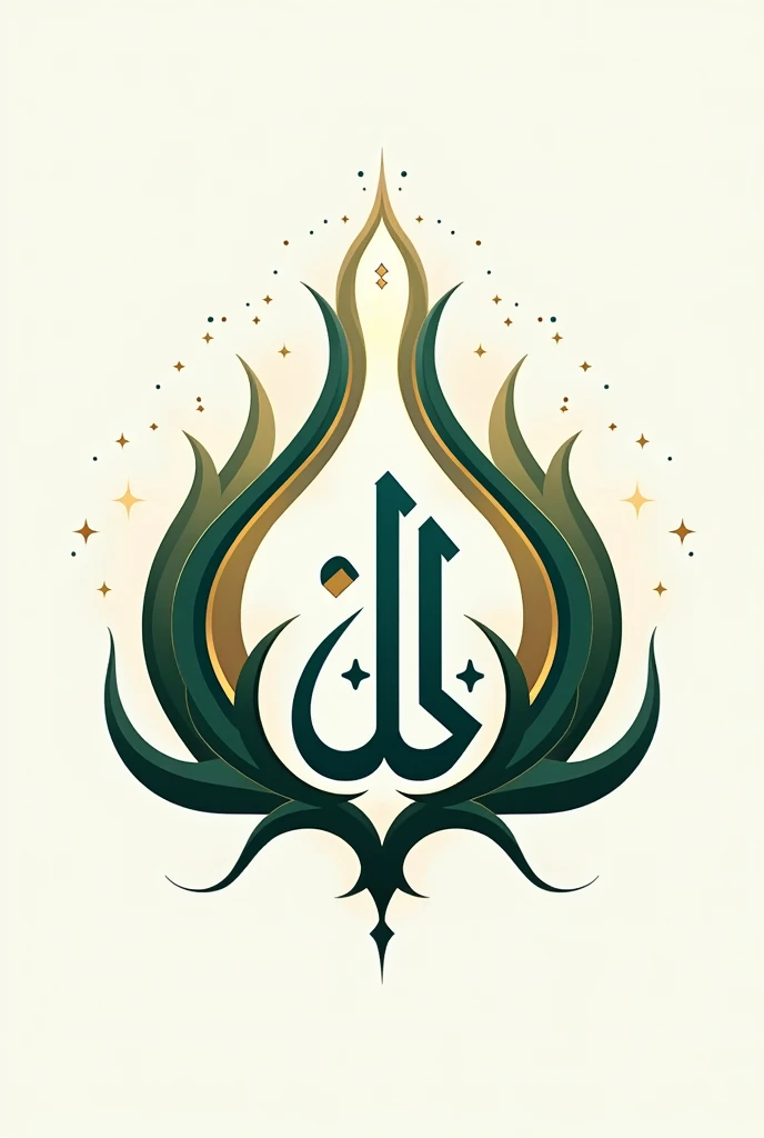 "اليع"

This logo incorporates the Arabic script and the Latin alphabet to create a fusion of cultures and styles. The Arabic word "Ali" (علي) is integrated with the Latin letter "M" to create a distinctive and memorable logo.

The design features:

- A stylized "M" made up of two crescent shapes, evoking the Islamic crescent moon symbol
- The Arabic word "Ali" (علي) in a bold, modern font
- A subtle nod to the Arabic calligraphy style in the lettering
- A color scheme that blends traditional Islamic colors (green, blue, and gold) with a modern twist

This logo honors Muhammad Ali's cultural heritage while also incorporating a modern and sleek design. The fusion of scripts and styles creates a unique and eye-catching logo that pays tribute to his legacy.