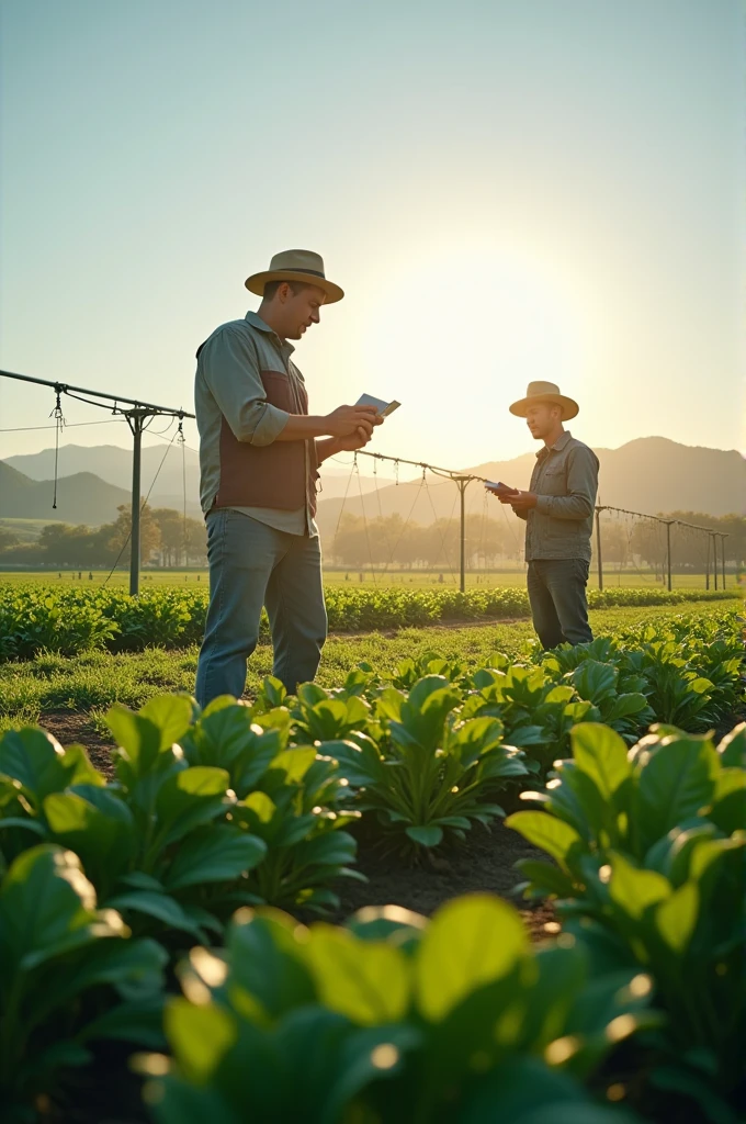 Farmers can create a prediction model that predicts the best irrigation schedule