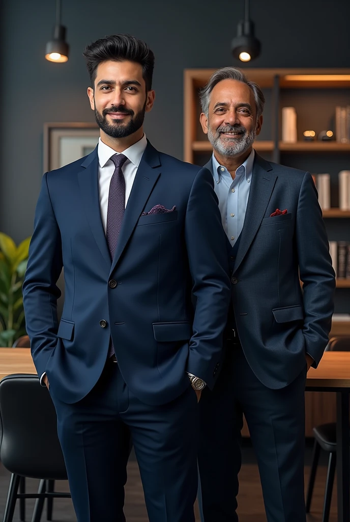 I want to create a real picture that has my channel name (E-commerce With Faisal Qureshi) and a very nice logo and a businessman and very handsome lucturar man in this picture. In single parson