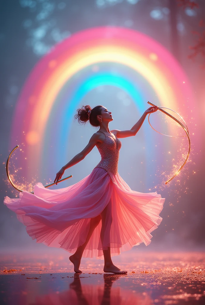 Over the Rainbow Baton Twirling