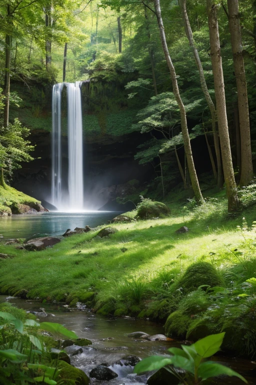 Highest quality、masterpiece、Lush forest