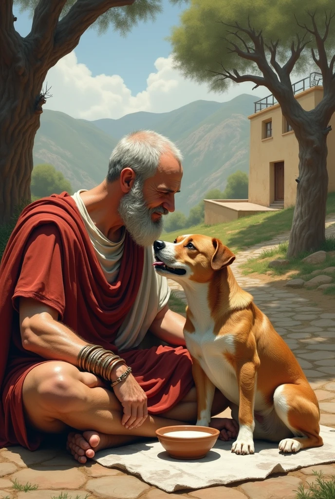 Cato vs dog drinking milk together funny