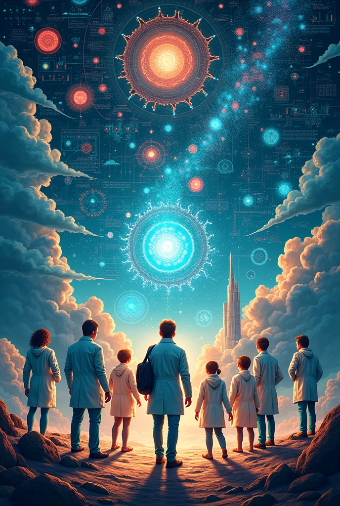 Make me a school poster about science and technology