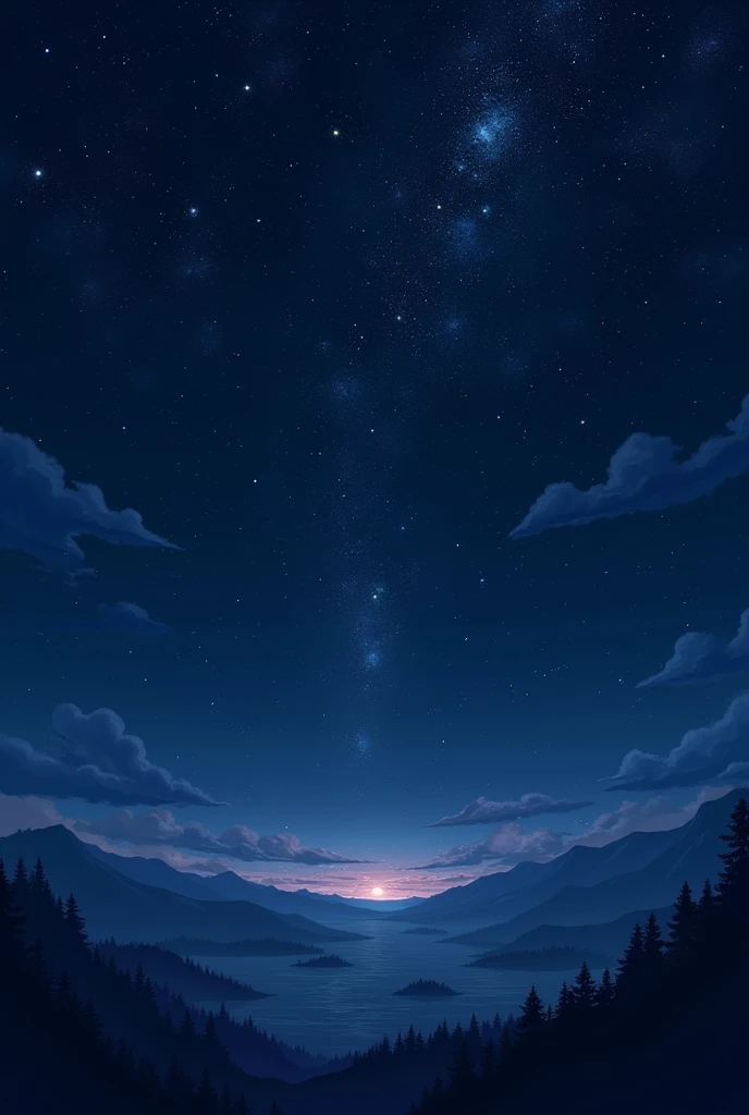 Starry Sky　background
