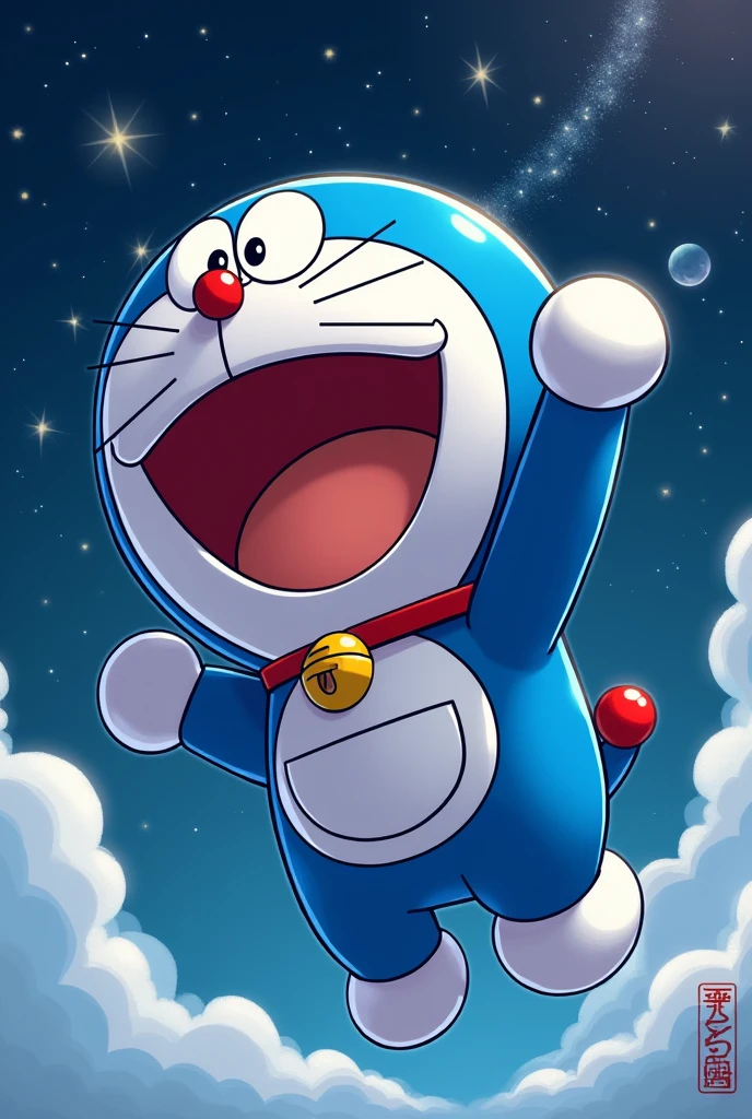 A Doraemon,Doing the Star Railway icon action